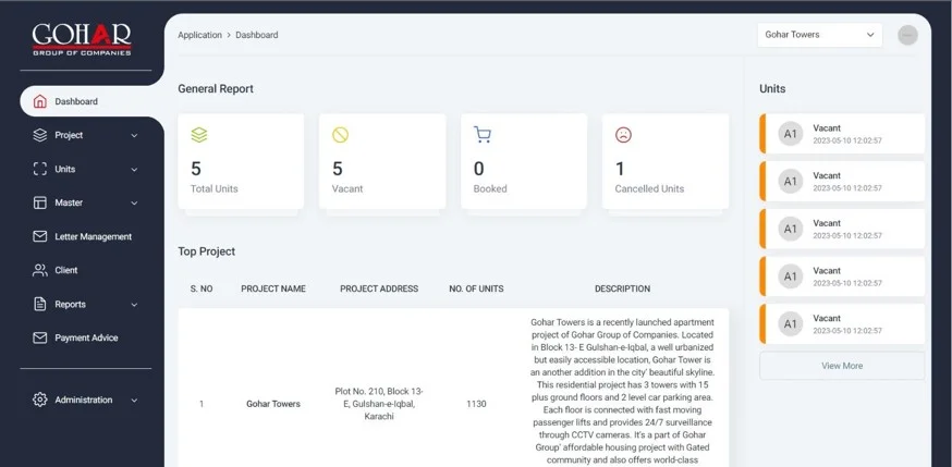 Gohar GMIS screenshot